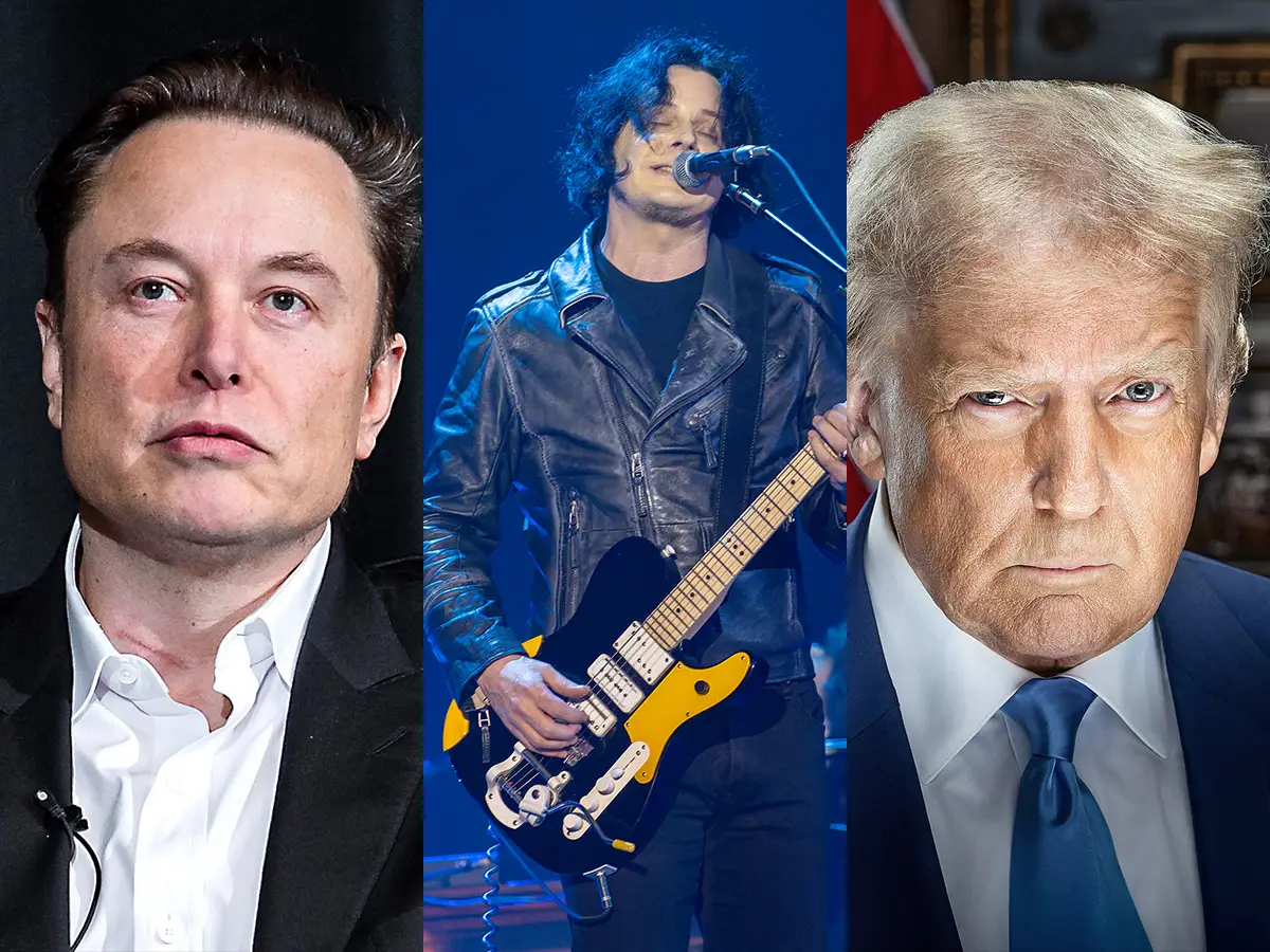 Jack White cambia la letra de Corporación para atacar a Donald Trump y Elon Musk