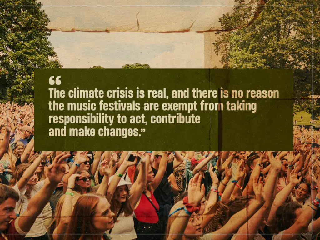 Un ejemplo a seguir: Øya Festival sobre responsabilidad climática de la música en vivo