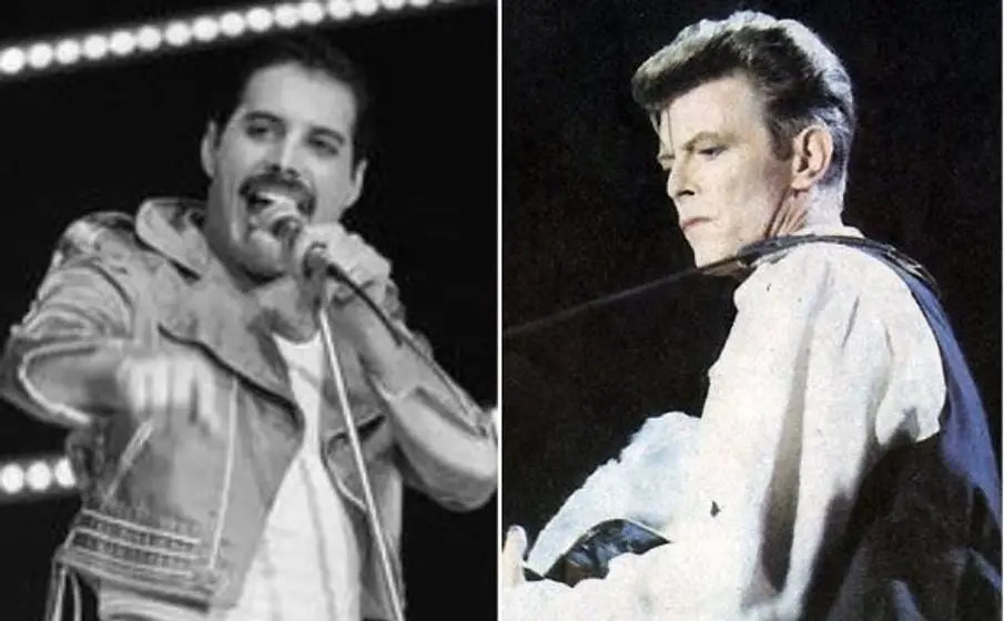 Rumores distantes de David Bowie e Mercúrio de sucesso bem -sucedidos sob a impressão