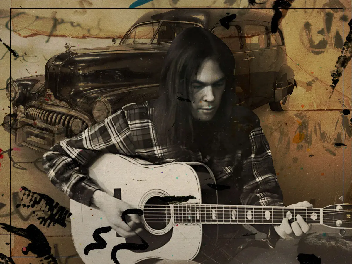 A música Neil Young escreveu em memória de sua funerária: a última vez que vi você vivo