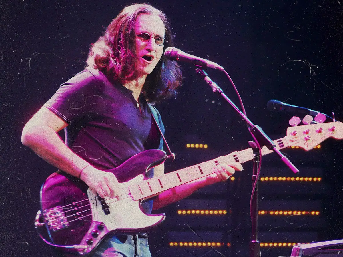 Sempre impressionado: o grupo Geddy Lee chamou o mais forte que ouviu