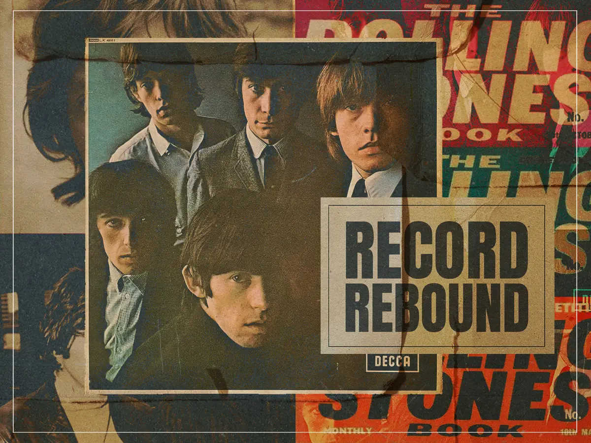 Record Rebound: The Rolling Stones vuelve a emitir su segundo álbum de estudio de transición