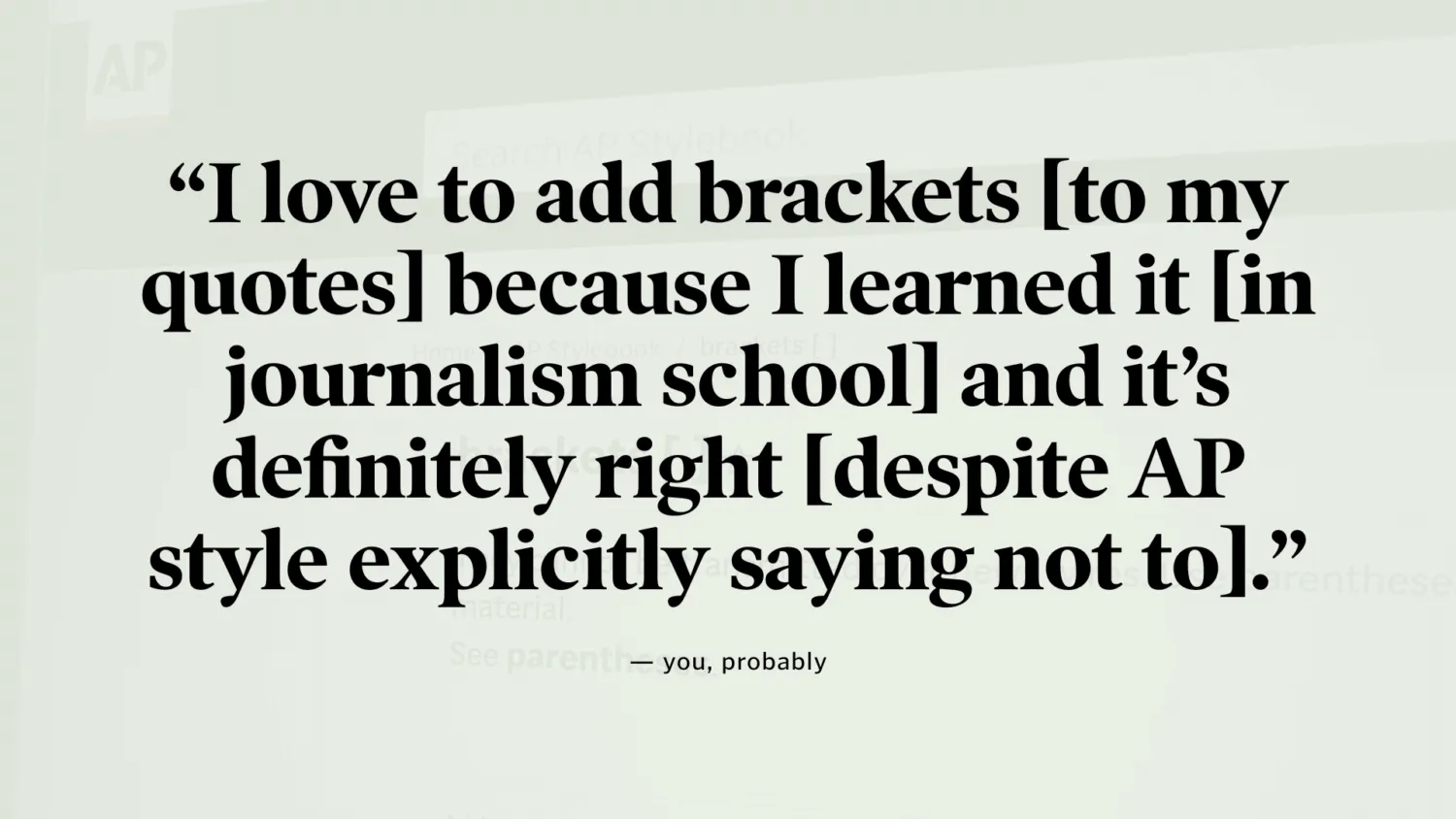 6 cosas que crees que son reglas de estilo AP que en realidad no lo son