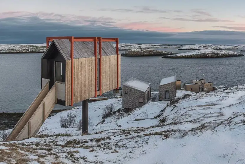 Un notable retiro de artistas en el Círculo Ártico, Noruega