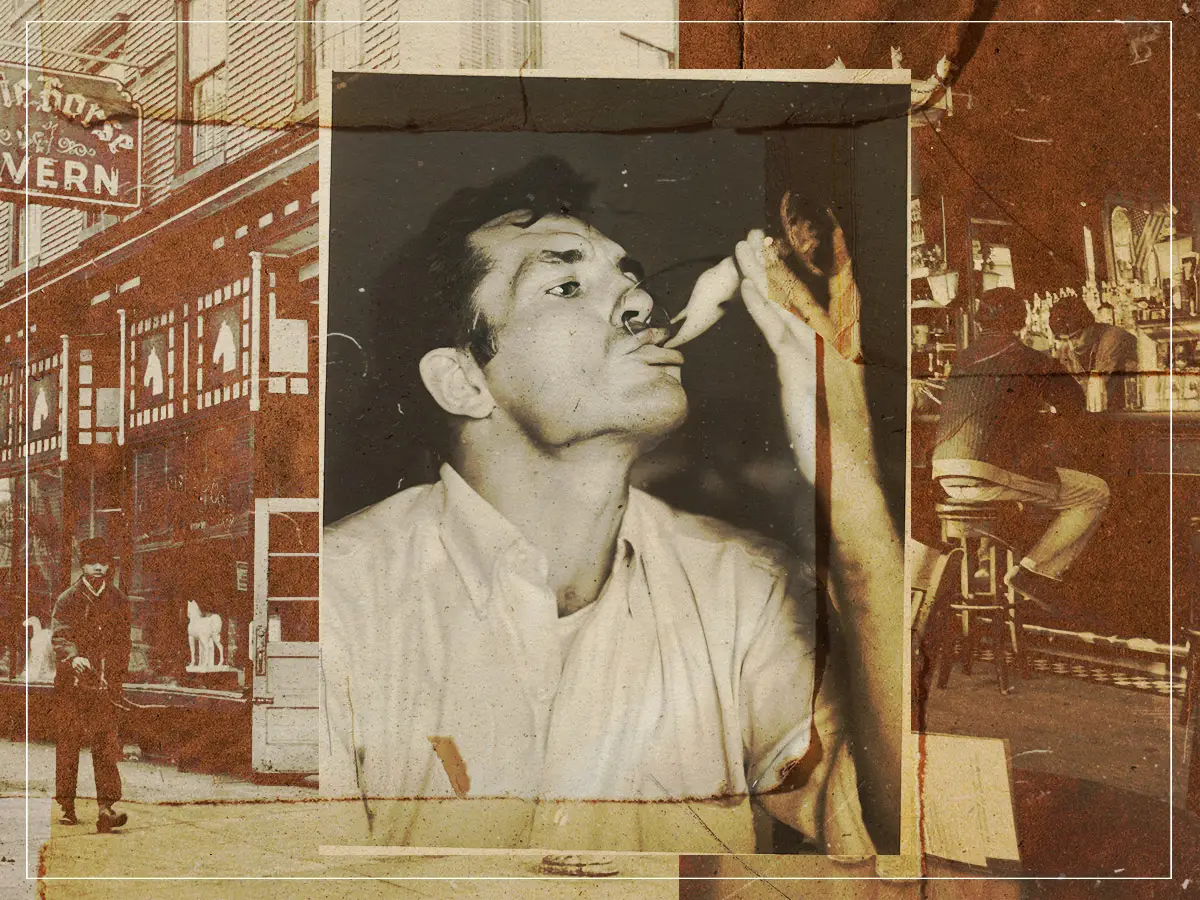 Jack Kerouacs Lie-Lingsbar à cidade de Nova York