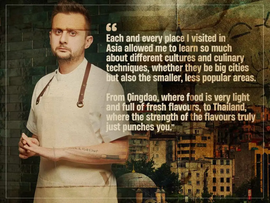 Fatih TUTAK: El chef redujo un paisaje culinario