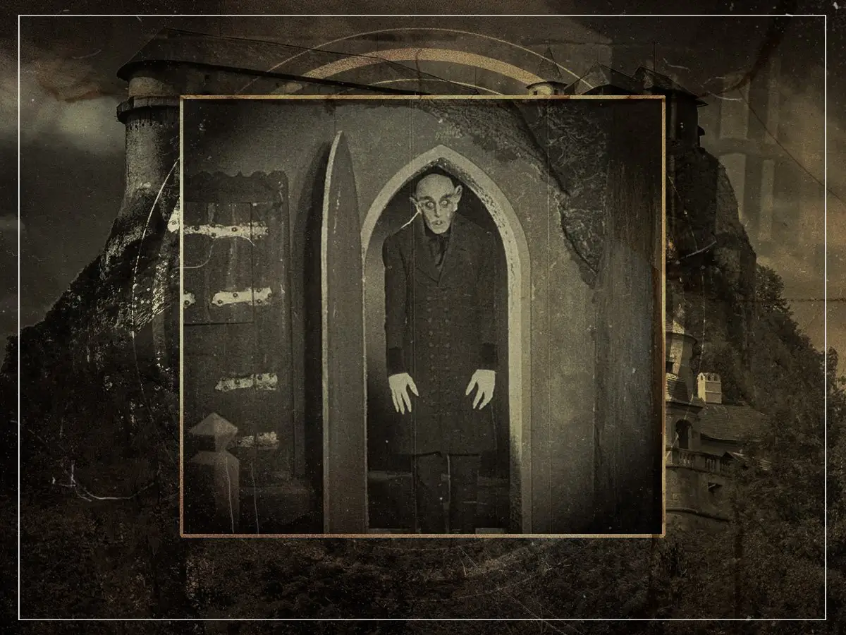 Castillo estava agora: a posição gótica da vida real em que Nosferatu foi baleado