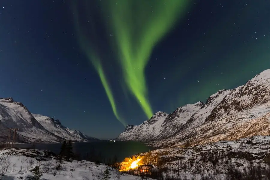 Ersfjord, Tromsø, Tromso, Norge