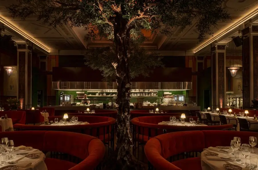 El cine de Estocolmo se transformó en un restaurante L’Avventura clásicamente elegante