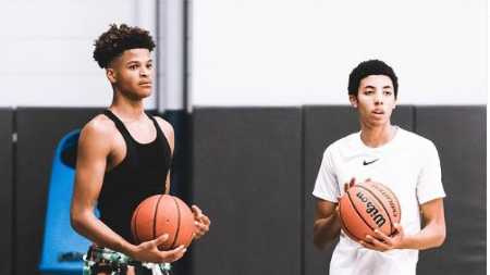 Preston y su hermano Scotty Jr. Pippen