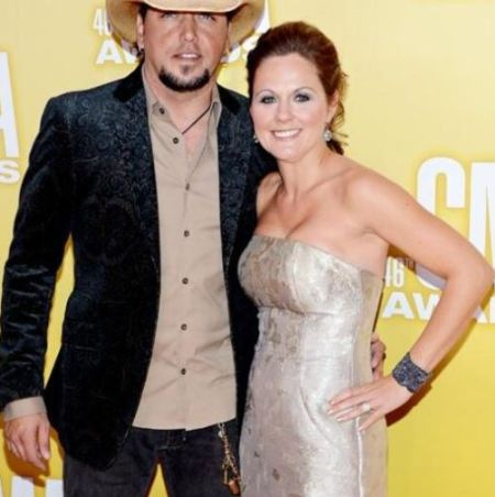jake marlín's wife with her former husband