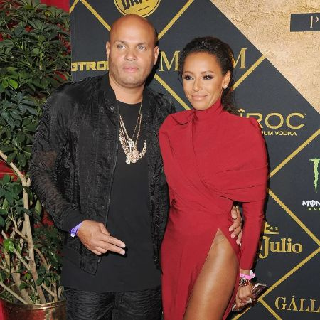 Stephen Belafonte com sua esposa