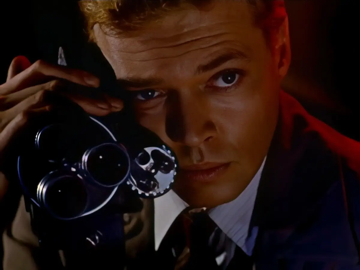 Peeping Tom y el voyeurismo de la cámara de la película