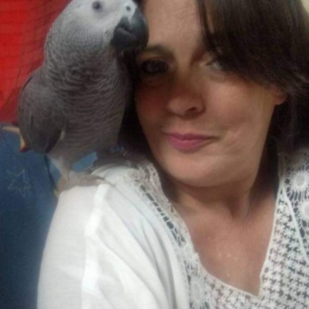 A Julia Arnaz le encantan los animales de compañía y las aves.